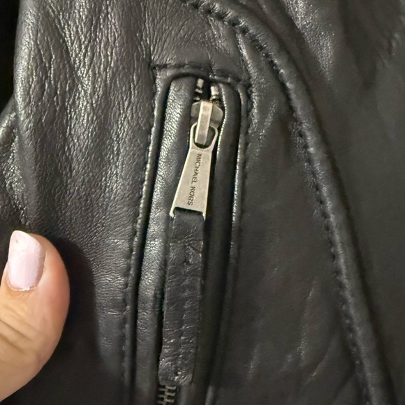 Michael Kors Women’s Leather Jacket - Picture 4 of 9